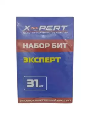 Набор бит X-PERT XP-SB1031, 31 шт в кейсе